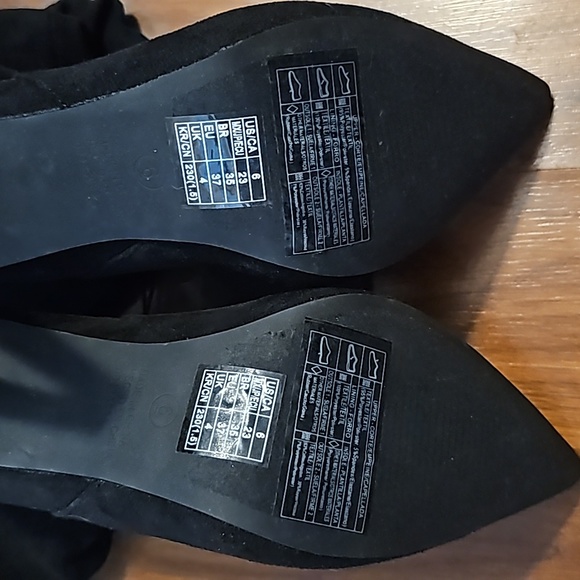 Forever 21 Stiletto Boots - Mid Calf - Sz 6 - Picture 3 of 5